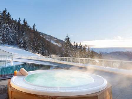 Hot tub at Club Med Les Arcs Panorama