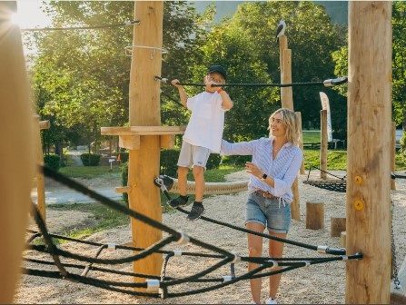 Playground at ​EuroParcs Pressegger See Holiday Park