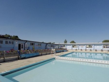 Outdoor swimming pool at Cleethorpes Peal Holiday Park (formerly Beachcomber)
