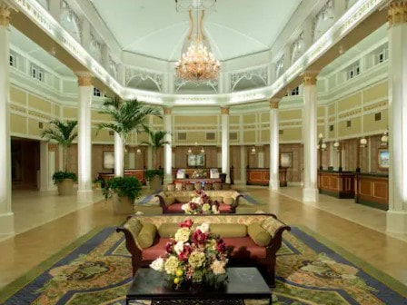Disney's Port Orleans Resort lobby