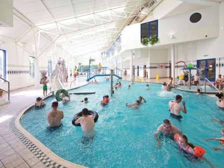 Indoor swimming pool at Stanwix Park Holiday Centre