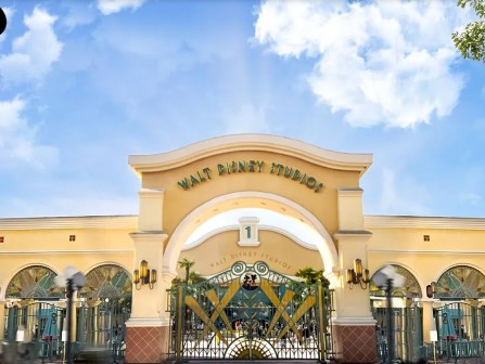Walt Disney Studios Theme park entrance