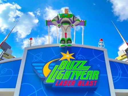 Buzz Lightyear Laser Blast entrance