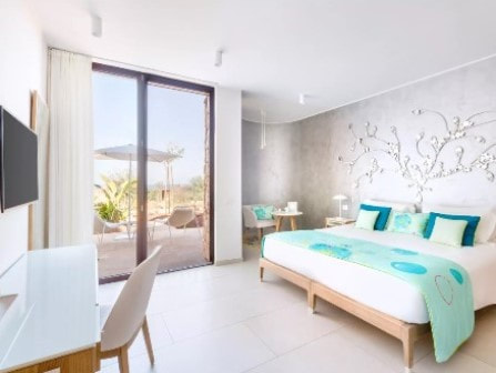 Bedroom at Club Med Cefalu