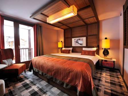 Hotel room at Club Med Val d'isere