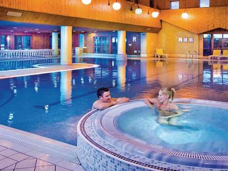 Indoor swimming pool at Crowhurst Park Lodges