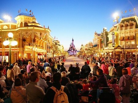 Parade at Disneyland Paris