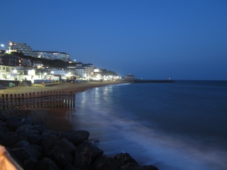 Ventnor Isle of Wight at night