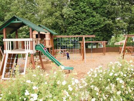 Playground at Todber Valley Holiday Park