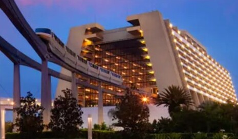 Monorail at Disney's Contemporary Resort