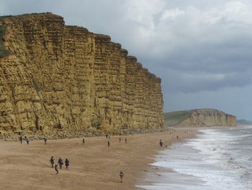 Cliffs at West Bay Dorset