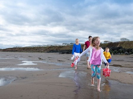 Sandy Bay Holiday Park in Northumberland