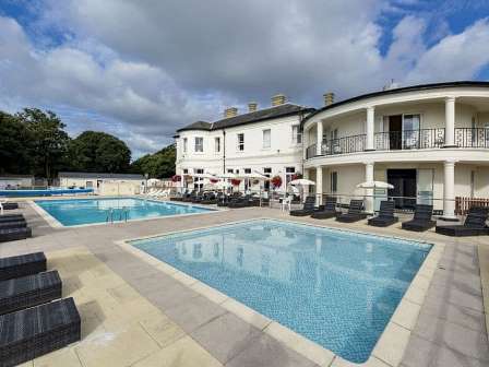 Sandhills Holiday Park outdoor swimming pool