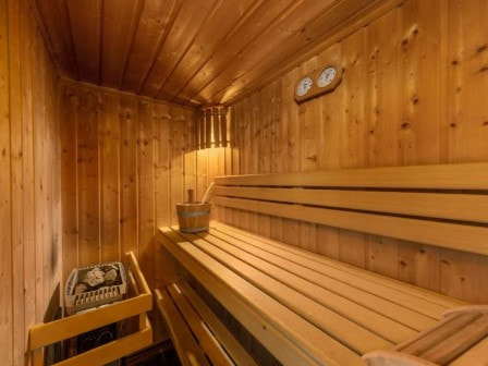 Sauna in VIP Cottage at Center Parcs Les Trois Forets