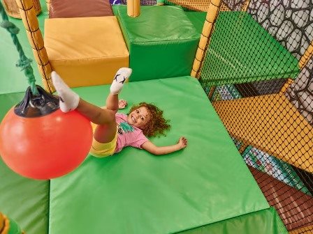 Soft play at Haven Hafan y Mor Holiday Park 
