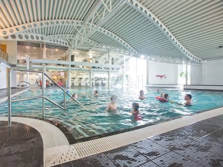 Swimming facilities at dog friendly South Lakeland Leisure Village