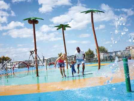 Splash park at Parkdean Resorts Trecco Bay Holiday Park