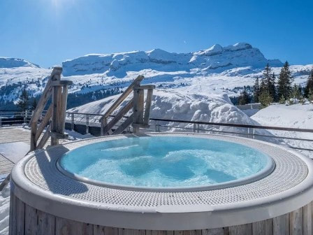 Premium residence Les Terrasses d'Eos hot tub