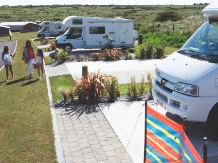 Touring at Perran Sands Holiday Park in Cornwall