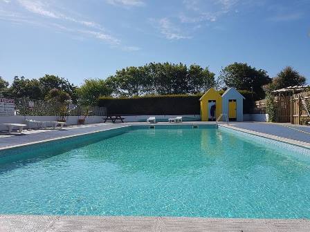 Swimming pool at Trevella Holiday Park