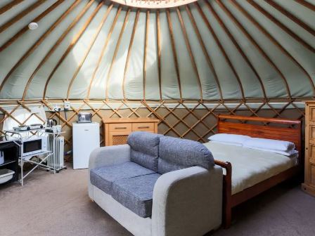 Yurt at Haven Perran Sands Holiday Park